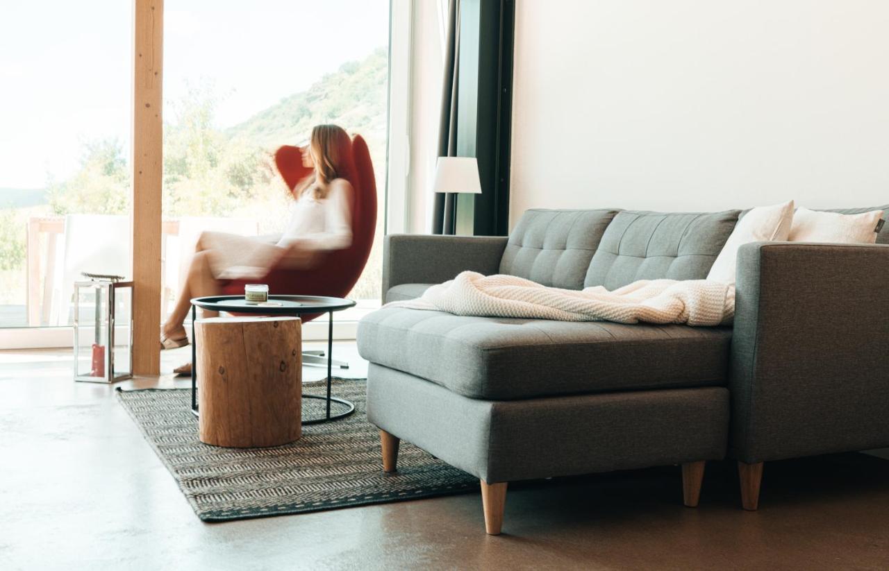 Premium Design Ferienhaeuser Mosel Chalets Pommern Buitenkant foto