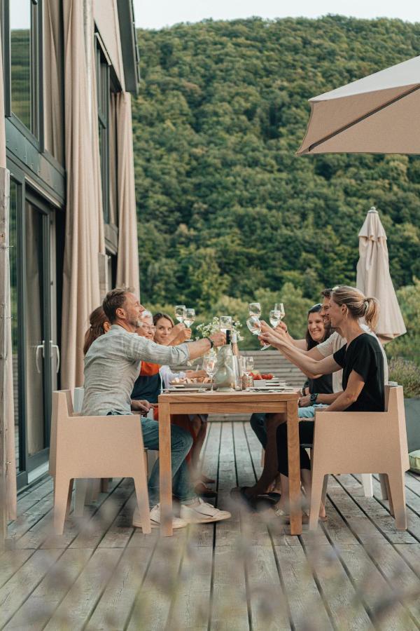 Premium Design Ferienhaeuser Mosel Chalets Pommern Buitenkant foto