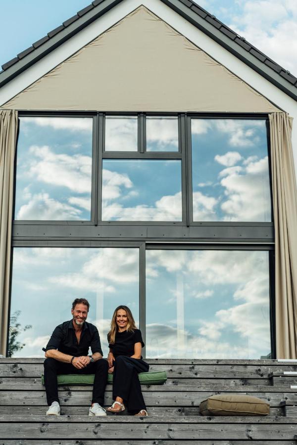 Premium Design Ferienhaeuser Mosel Chalets Pommern Buitenkant foto