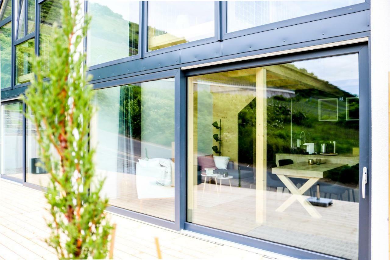 Premium Design Ferienhaeuser Mosel Chalets Pommern Buitenkant foto