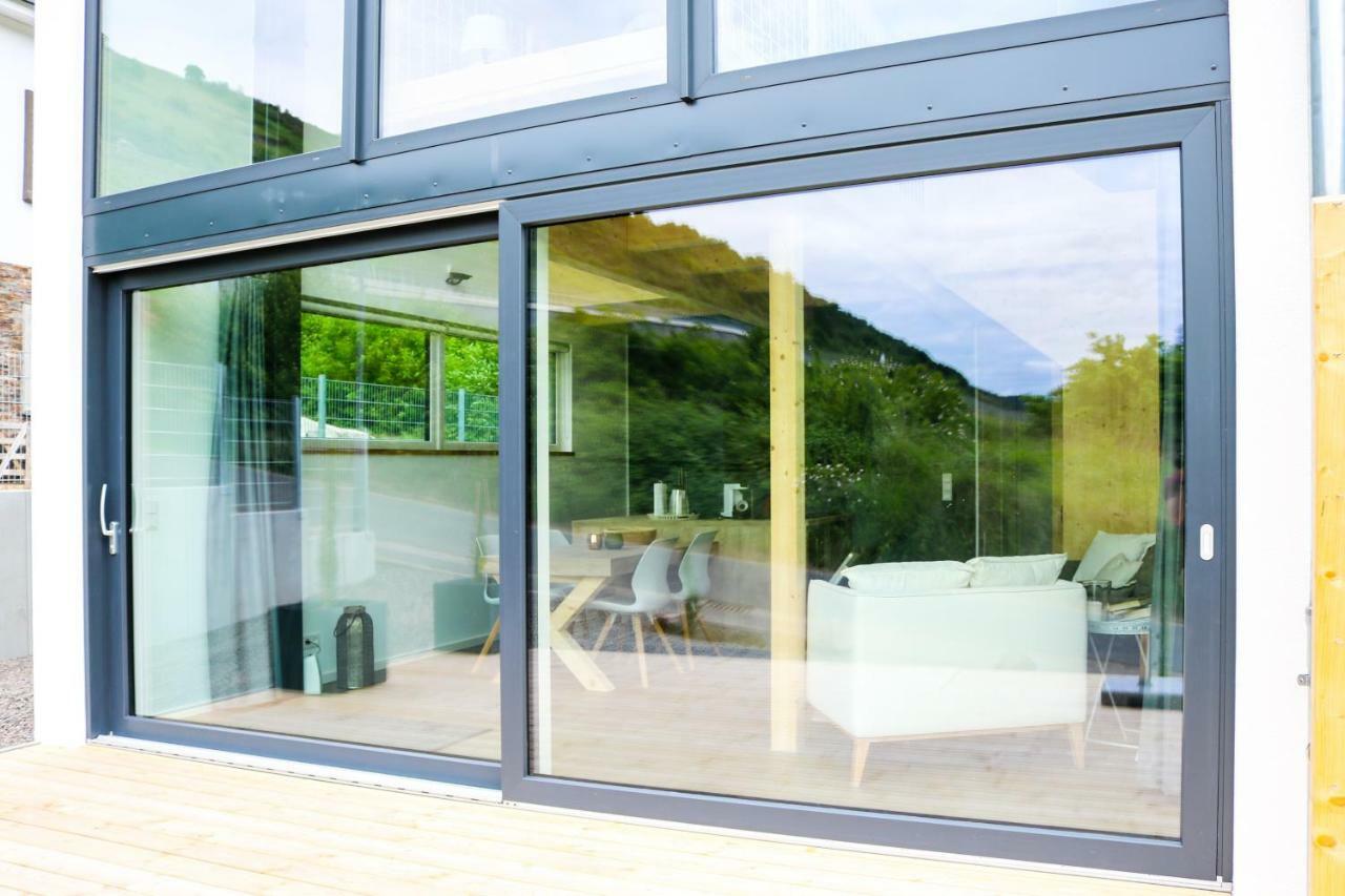 Premium Design Ferienhaeuser Mosel Chalets Pommern Buitenkant foto
